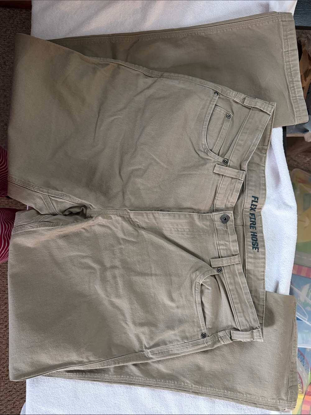 Duluth Men’s Firehose relaxed fit 5 pocket pant - Picture 5 of 10